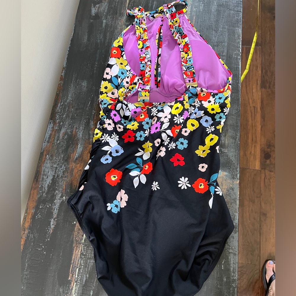 AnneCole swimwear.  size 8. NWT one piece - Picture 2 of 4